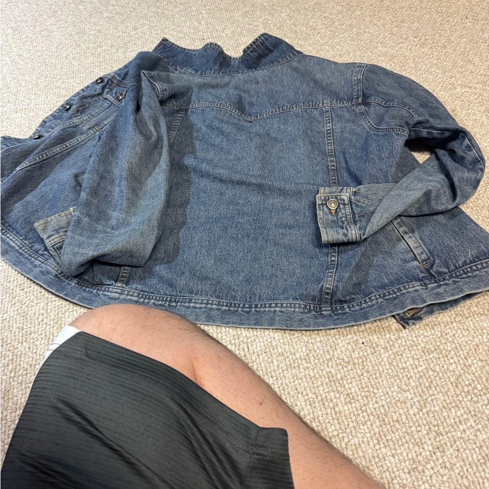 Vintage 1990’s Cherokee Women’s Denim Jacket Blue - Picture 2 of 5
